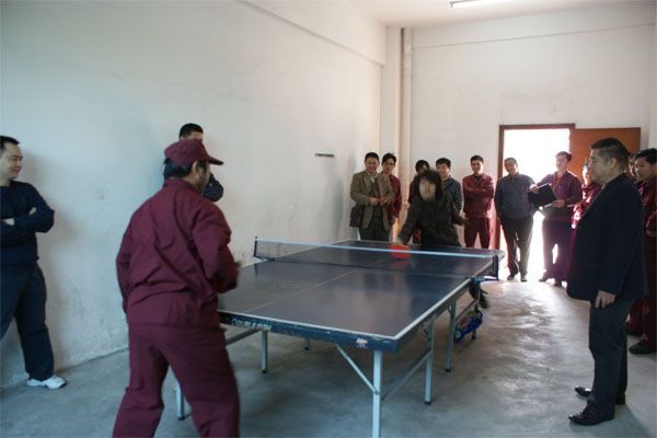 2011年元旦趣味运动会集锦-乒乓球赛场1